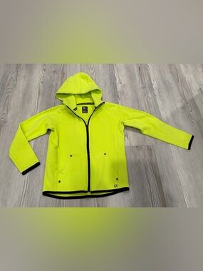 GAP Fit Kids Neon Yellow Zip Hoodie. Medium (8/9) GUC